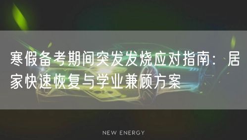 寒假备考期间突发发烧应对指南:居家快速恢复与学业兼顾方案 寒假备考期间突发发烧应对指南:居家快速恢复与学业兼顾方案