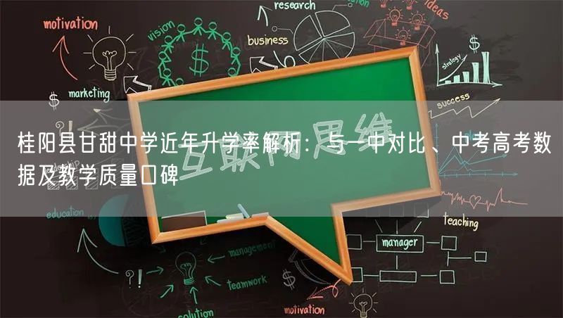 桂阳县甘甜中学近年升学率解析:与一中对比、中考高考数据及教学质量口碑 桂阳县甘甜中学近年升学率解析:与一中对比、中考高考数据及教学质量口碑