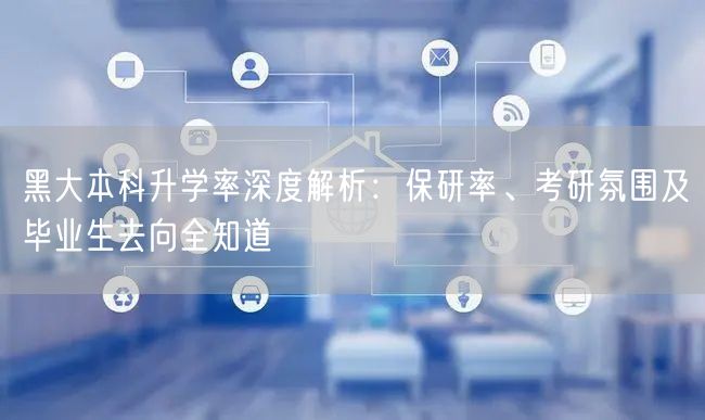 黑大本科升学率深度解析：保研率、考研氛围及毕业生去向全知道