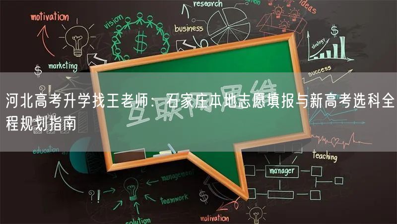 河北高考升学找王老师:石家庄本地志愿填报与新高考选科全程规划指南 河北高考升学找王老师:石家庄本地志愿填报与新高考选科全程规划指南