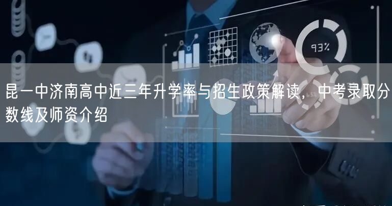 昆一中济南高中近三年升学率与招生政策解读,中考录取分数线及师资介绍 昆一中济南高中近三年升学率与招生政策解读,中考录取分数线及师资介绍