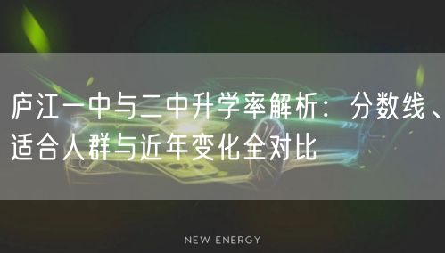 庐江一中与二中升学率解析:分数线、适合人群与近年变化全对比 庐江一中与二中升学率解析:分数线、适合人群与近年变化全对比