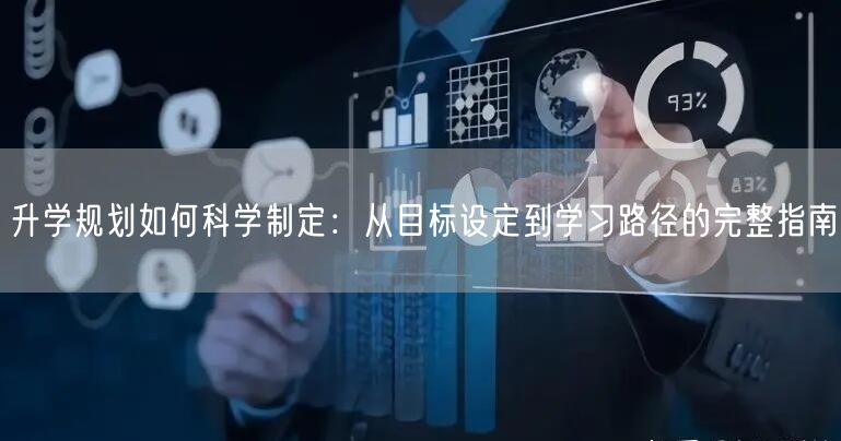 升学规划如何科学制定:从目标设定到学习路径的完整指南 升学规划如何科学制定:从目标设定到学习路径的完整指南