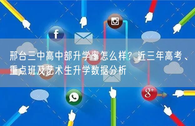 邢台三中高中部升学率怎么样?近三年高考、重点班及艺术生升学数据分析 邢台三中高中部升学率怎么样?近三年高考、重点班及艺术生升学数据分析