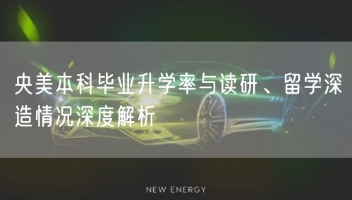 央美本科毕业升学率与读研、留学深造情况深度解析