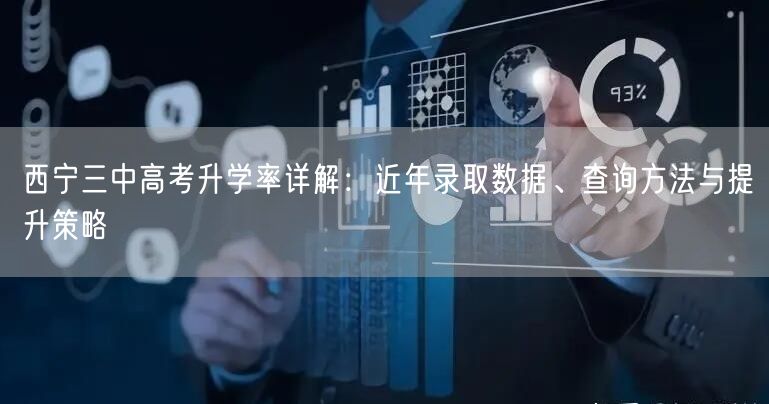 西宁三中高考升学率详解:近年录取数据、查询方法与提升策略 西宁三中高考升学率详解:近年录取数据、查询方法与提升策略